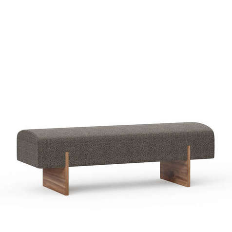 Баунти Банкетка (Дуб Кастелло/Темно-коричневый, ткань IPEKS 7068 55901)