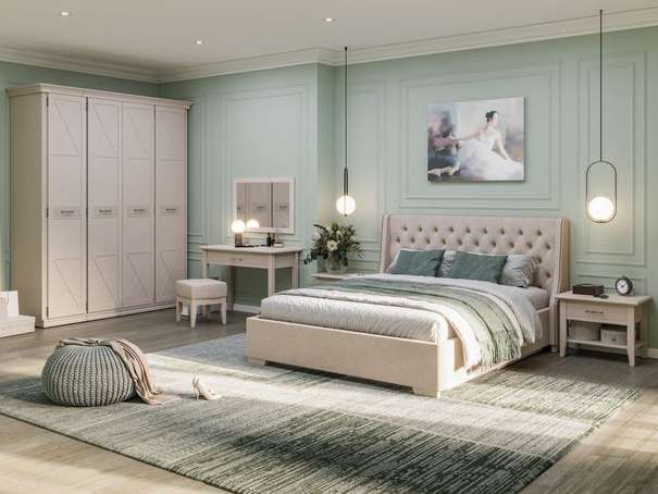 Спальный гарнитур Кантри 4 (10 элементов)