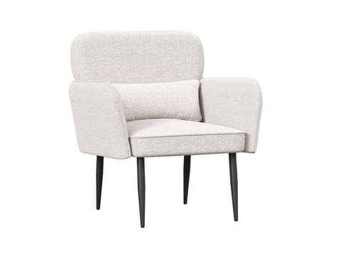 Тео Кресло (Молочный, ткань Beatto Plan-1 1062)