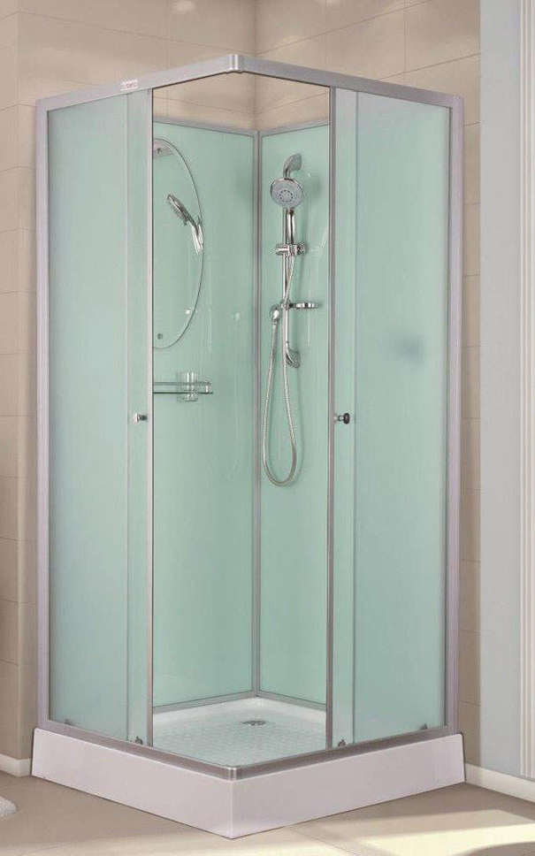 Душевая кабина Esbano Elegancia 90х90 EST-90CK без крыши, стекло матовое, профиль хром