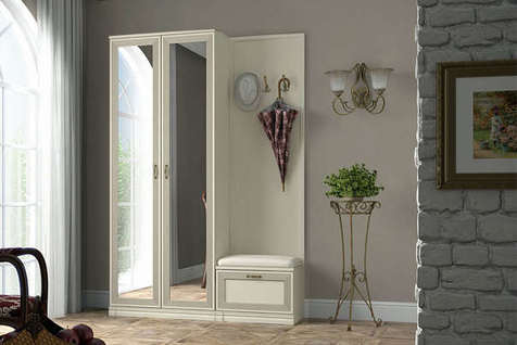 Комплект мебели для прихожей Адажио 4 (5 элементов)