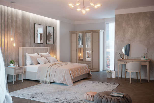 Спальный гарнитур Адажио 11 (9 элементов)