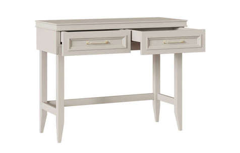 Туалетный стол Орландо с 2-мя выдвижными ящиками Ярко-серый