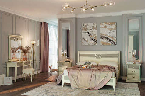 Спальный гарнитур Изотта 2 (6 элементов)