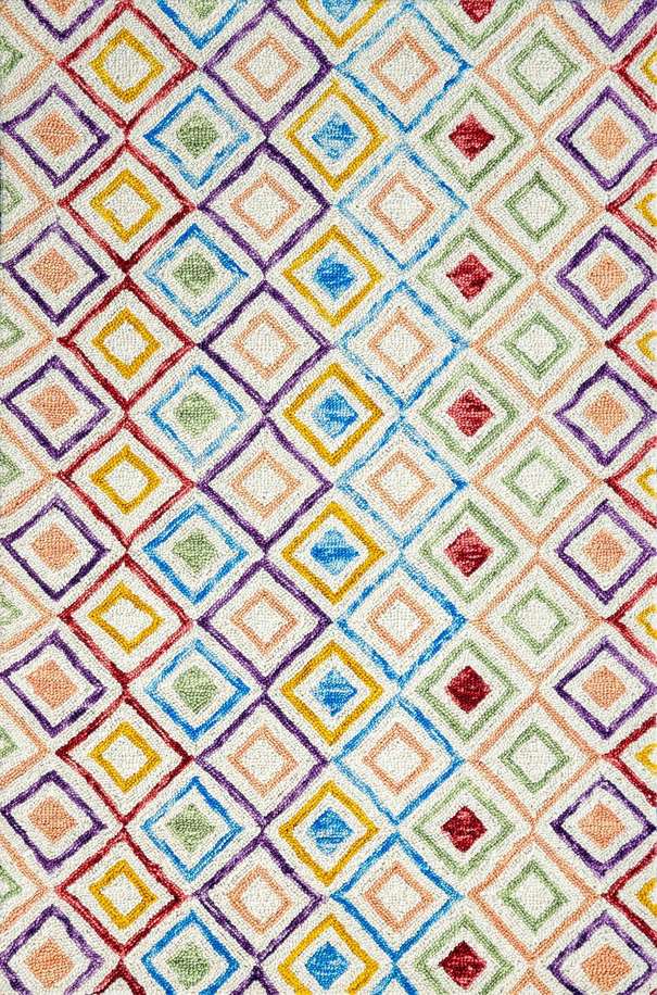 Индийский ковер из шерсти «VIBRANT» VIB01-IVORY