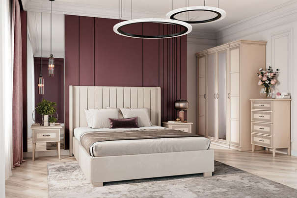 Спальный гарнитур Адажио 13 (9 элементов)