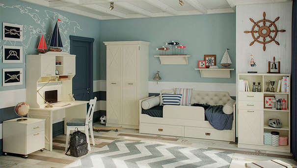 Комплект мебели для детской Кантри 10 (13 элементов)