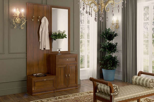 Комплект мебели для прихожей Адажио 5 (5 элементов)