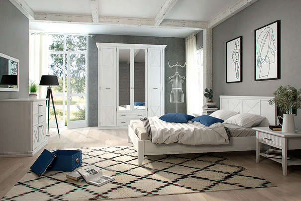 Спальный гарнитур Кантри 9 (11 элементов)