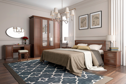 Спальный гарнитур Адажио 10 (11 элементов)