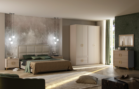 Спальный гарнитур Дольче 1 (5 элементов)