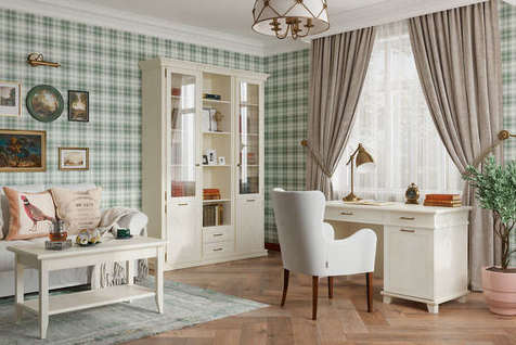 Комплект мебели для кабинета Кантри 8 (7 элементов)