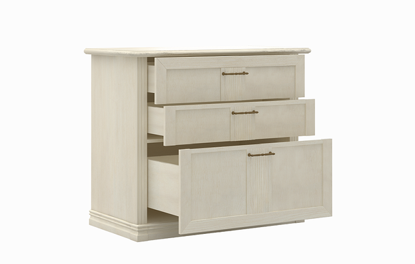 Комод Кантри с выдвижными ящиками (БФ) С доводчиками, Выдвижной