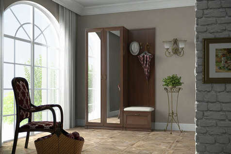 Комплект мебели для прихожей Адажио 3 (5 элементов)