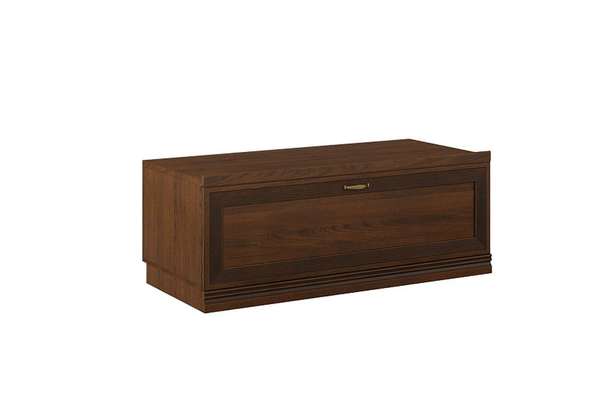 Тумба Адажио под телевизор с выдвижным ящиком Клен старый