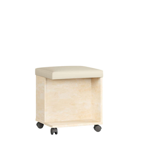 Александрия Пуф (Кожа Ленто/Рустика)