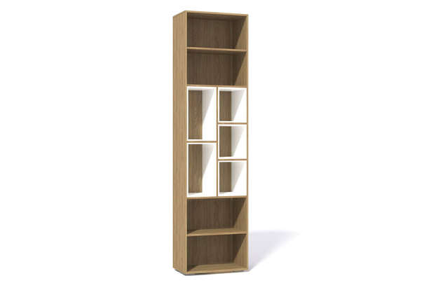 Стеллаж Анри с полками Швейцарский вяз С полками